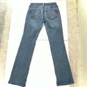 Ariat REAL Denim Light Wash Cotton Blue 5-Pocket Jeans